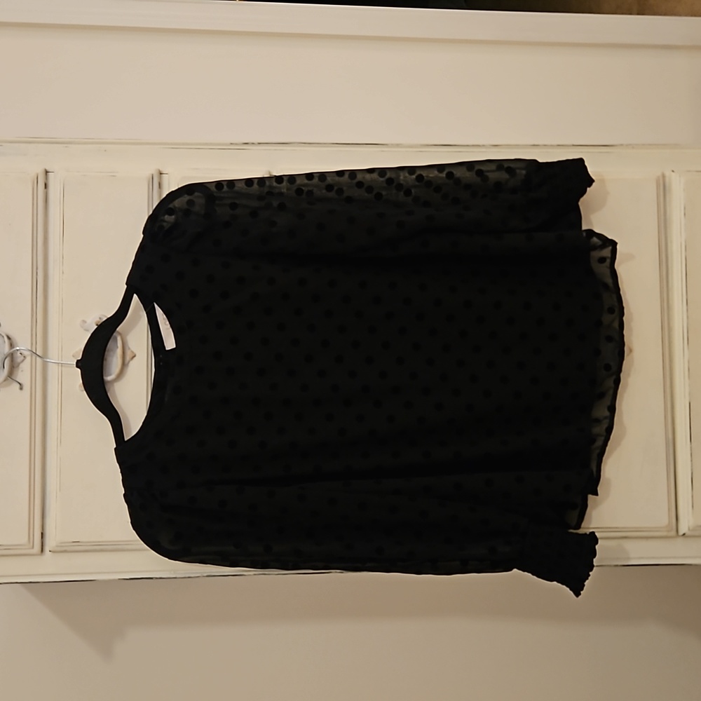 Loft dot blouse